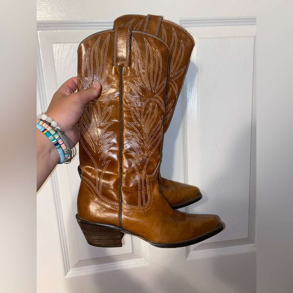 Vintage Steve Madden lone star cowboy boots